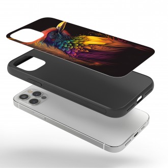 Kryt na mobil Farebný vták