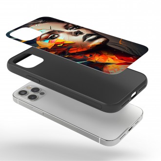 Kryt na mobil Posterizovaná tvár ženy