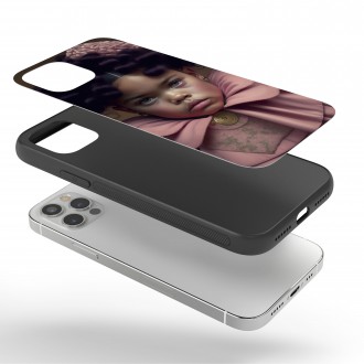 Kryt na mobil Malé dievčatko v šatách