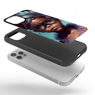 Kryt na mobil Dieťa v karnevalovej maske