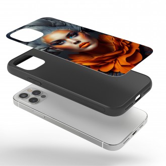 Kryt na mobil Abstraktná modelka 5