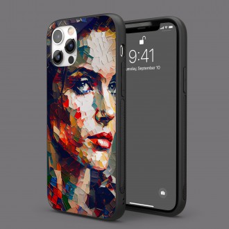 Kryt na mobil Moderné umenie - farebná mozaika