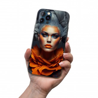 Kryt na mobil Abstraktná modelka 5