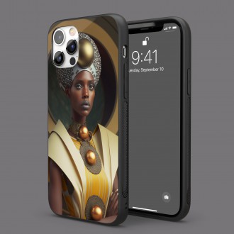 Kryt na mobil Africká žena v róbe