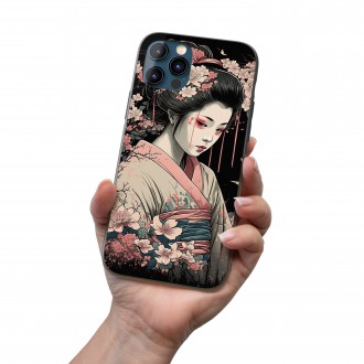 Kryt na mobil Japonská žena 3