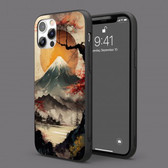 Kryt na mobil Západ slnka nad japonskom