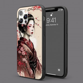 Kryt na mobil Japonská žena 2