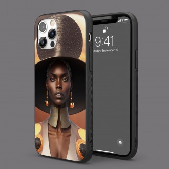 Kryt na mobil Modelka v klobúku 3