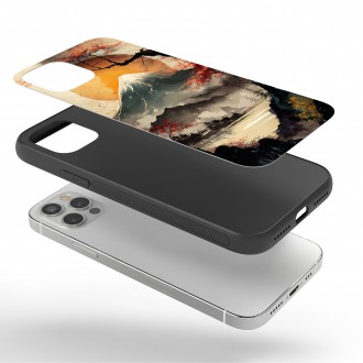 Kryt na mobil Západ slnka nad japonskom