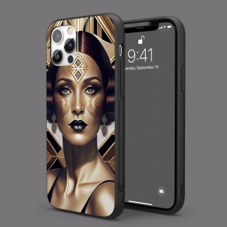 Kryt na mobil Retro plagát - žena