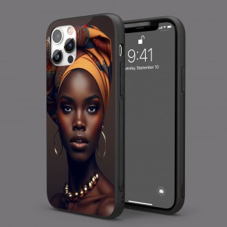 Kryt na mobil Africké dievča