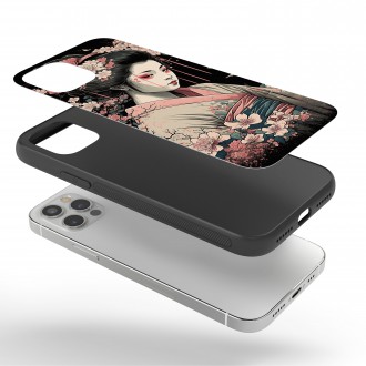 Kryt na mobil Japonská žena 3