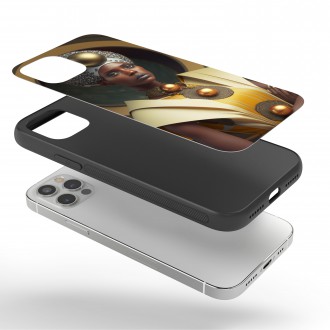 Kryt na mobil Africká žena v róbe