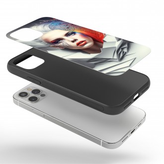 Kryt na mobil Abstraktná modelka 3