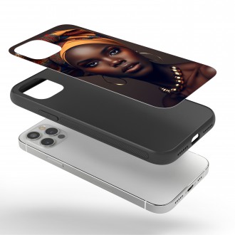 Kryt na mobil Africké dievča