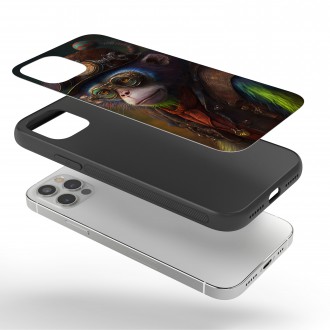 Kryt na mobil Steampunková opica