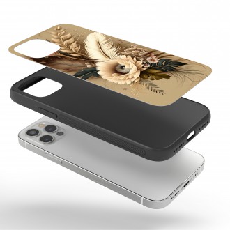 Kryt na mobil Kvetinová koláž 3