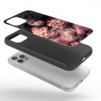 Kryt na mobil Malé dievča v kabáte