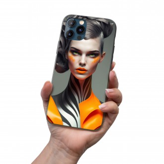 Kryt na mobil Abstraktná modelka 4