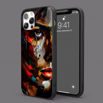 Kryt na mobil Olejomaľba - Žena