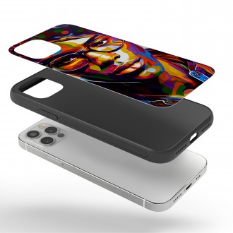 Kryt na mobil Moderné umenie - Farebný portrét