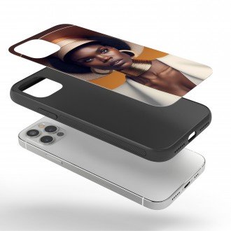 Kryt na mobil Modelka v klobúku