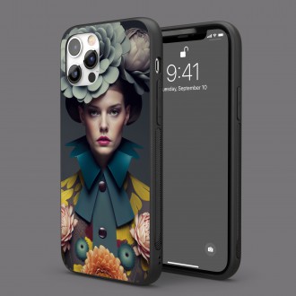 Kryt na mobil Móda - kvetinový klobúk 2
