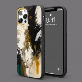 Kryt na mobil Moderné umenie - farebný mramor 1