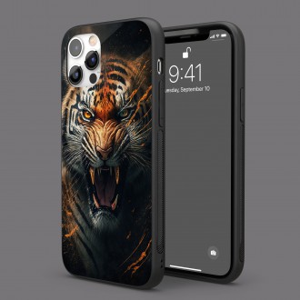Kryt na mobil Rozzúrený tiger