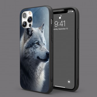Kryt na mobil Vlk v zime