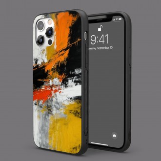 Kryt na mobil Moderné umenie - farebný mramor