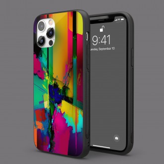 Kryt na mobil Moderné umenie - farebné obrazce