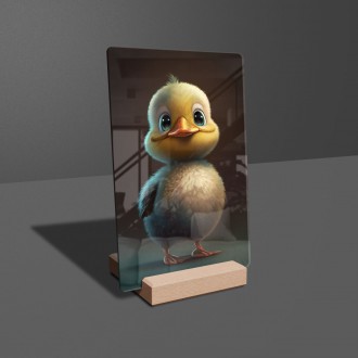 Akrylové sklo Roztomilá kačička