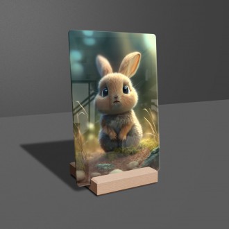 Akrylové sklo Animovaný zajačik