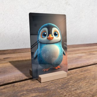 Akrylové sklo Roztomilý tučniak