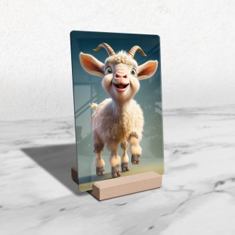 Akrylové sklo Animovaná koza