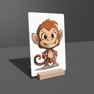 Akrylové sklo Malá opica