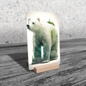 Akrylové sklo Prírodný ľadový medveď