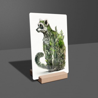 Akrylové sklo Prírodný lemur