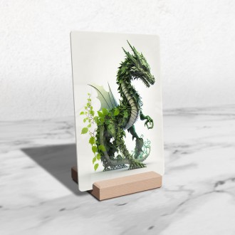 Akrylové sklo Prírodný drak