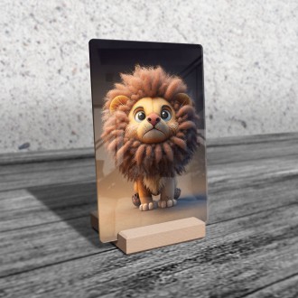 Akrylové sklo Animovaný levíček
