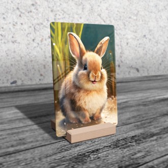Akrylové sklo Akvarelový zajac