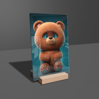 Akrylové sklo Animovaný medvedík
