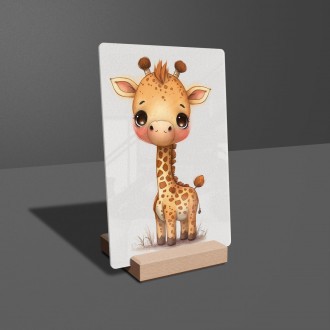 Akrylové sklo Malá žirafa