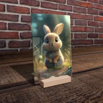 Akrylové sklo Animovaný zajačik