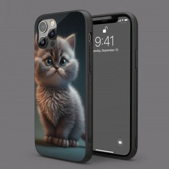 Kryt na mobil Animovaná mačička