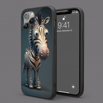 Kryt na mobil Animovaná zebra