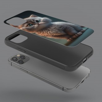 Kryt na mobil Animovaná mačička