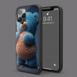 Kryt na mobil Animovaný modrý medveď