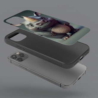 Kryt na mobil Animovaný nosorožec